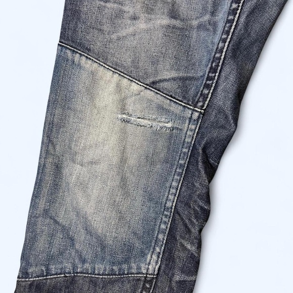 Grunge Denim Patchwork Distressed Jeans by Rocksmith! - Picture 2 of 7